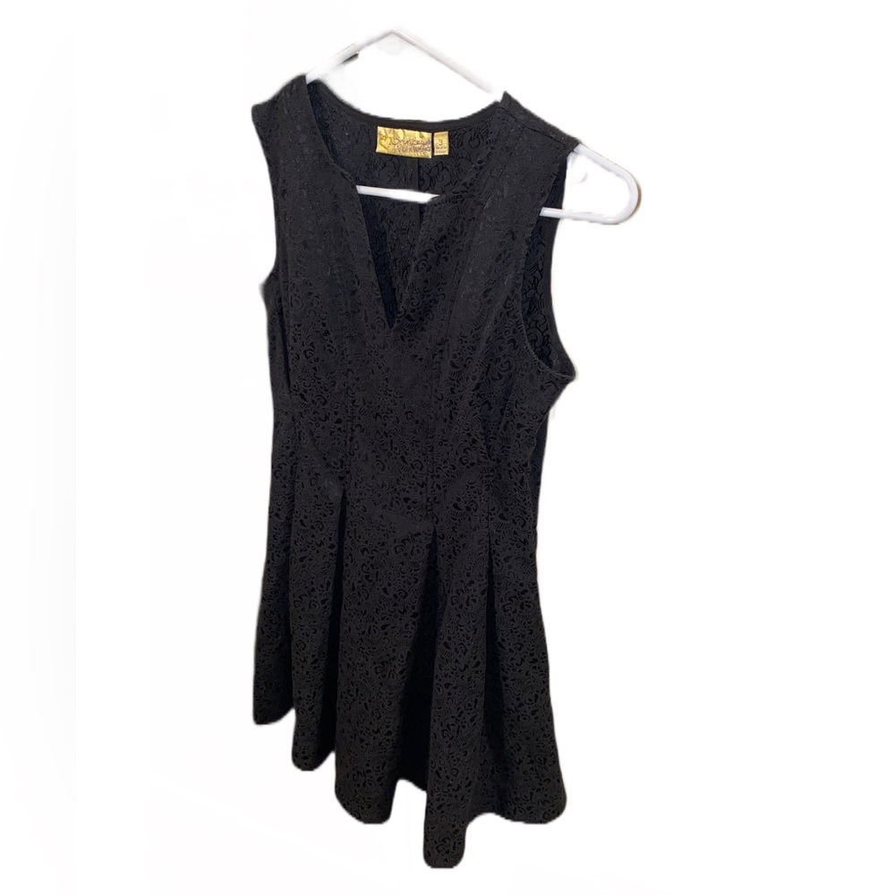 Princess Vera Wang Black Lace Semi-Formal Holiday Dress Size 3